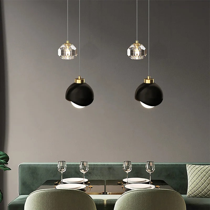 ÉclatLuxe - Suspension LED Moderne pour Chambre et Salle à Manger - Rynova