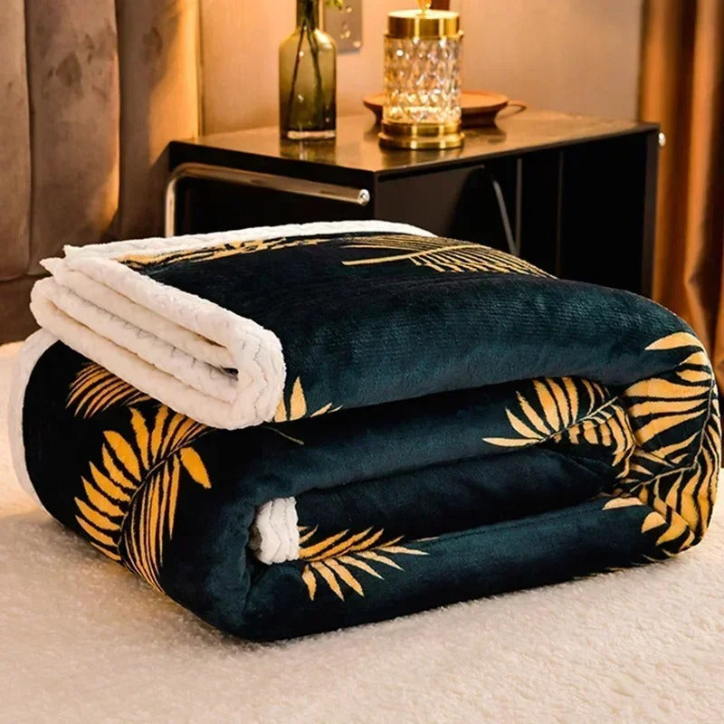 DouxCocon - Couverture Fluffy et Chaleureuse pour l'Hiver - Rynova