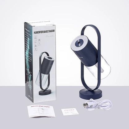 LumiGlow - Lampe LED Rotative à 360° avec USB et Fonction Hydratation - Rynova