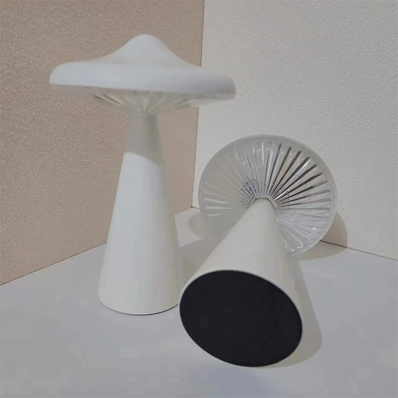 LumiNova - Lampe de Table LED Champignon USB Tactile Dimmable - Rynova