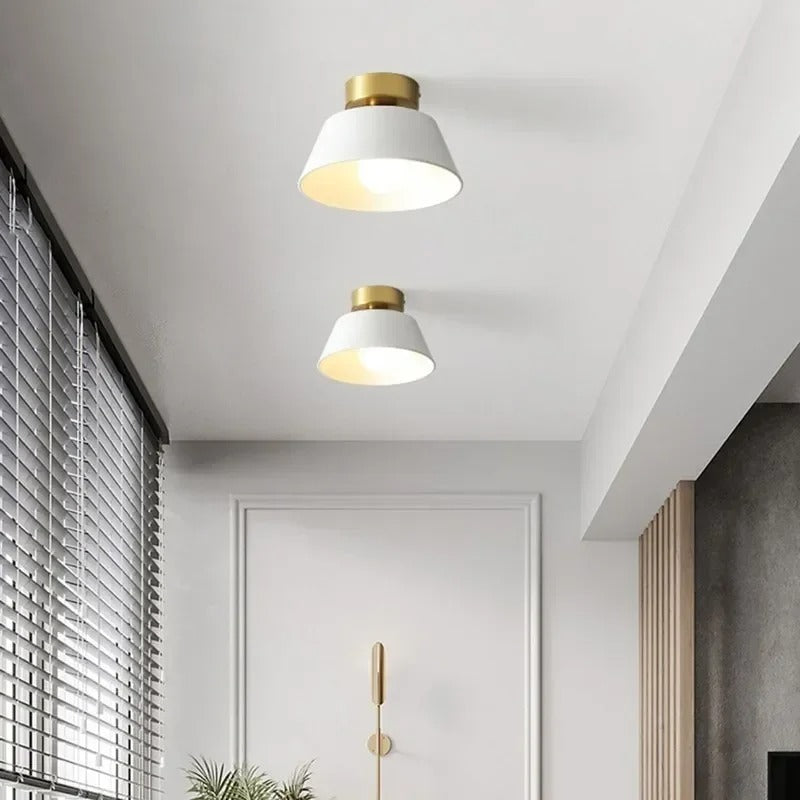 RétroLumi - Lampe de Plafond Décorative LED - Rynova