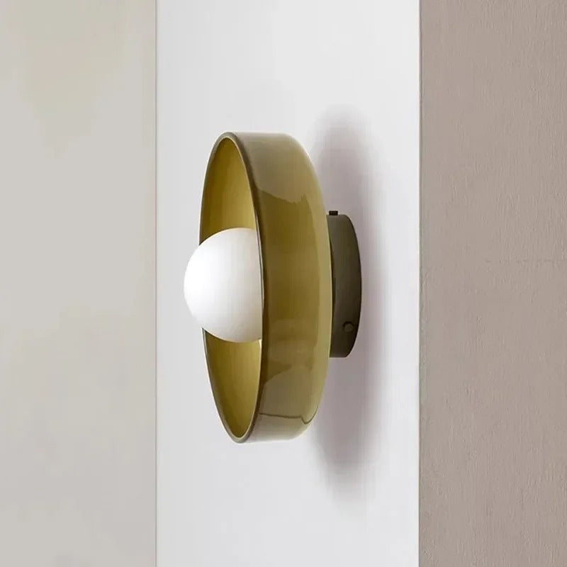ClairÉlite - Plafonnier en Verre Simple pour Éclairage Élégant - Rynova