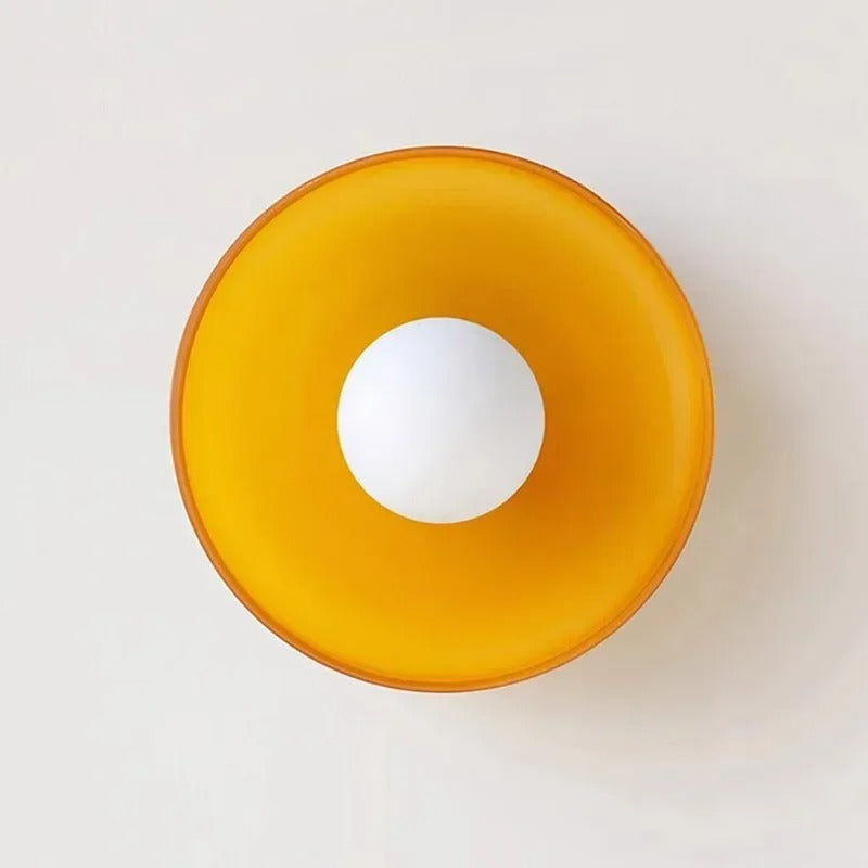 ClairÉlite - Plafonnier en Verre Simple pour Éclairage Élégant - Rynova