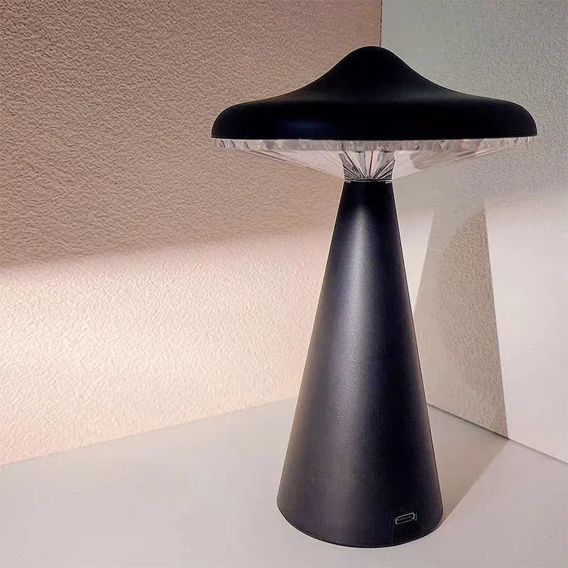 LumiNova - Lampe de Table LED Champignon USB Tactile Dimmable - Rynova