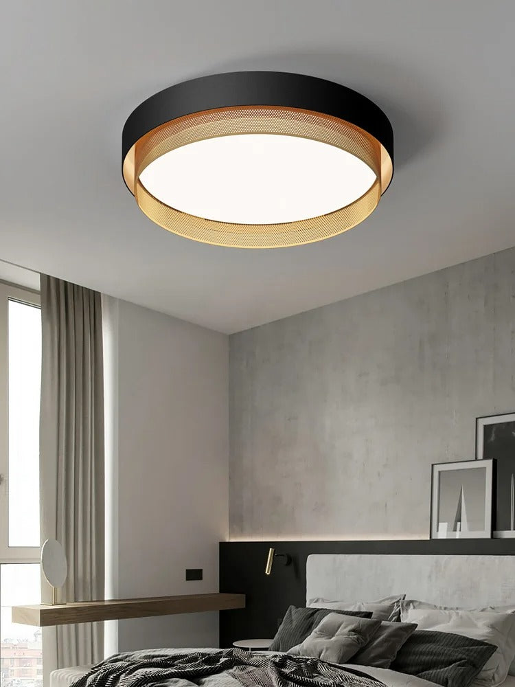 LumiLux - Plafonnier Moderne pour Chambre avec Éclairage LED - Rynova