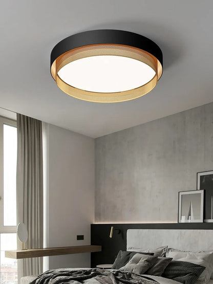 LumiLux - Plafonnier Moderne pour Chambre avec Éclairage LED - Rynova