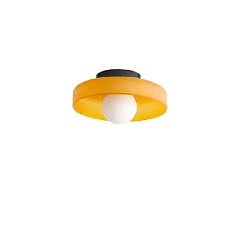 ClairÉlite - Plafonnier en Verre Simple pour Éclairage Élégant - Rynova