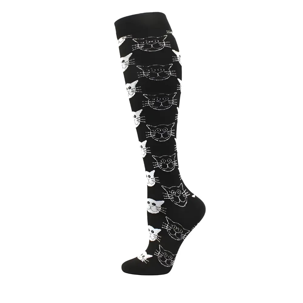 TravelEase - Chaussettes de Voyage Compressives Premium - Rynova