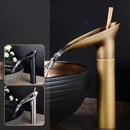 CascadeVintage – Robinet de Lavabo Cascade au Design Antique - Rynova