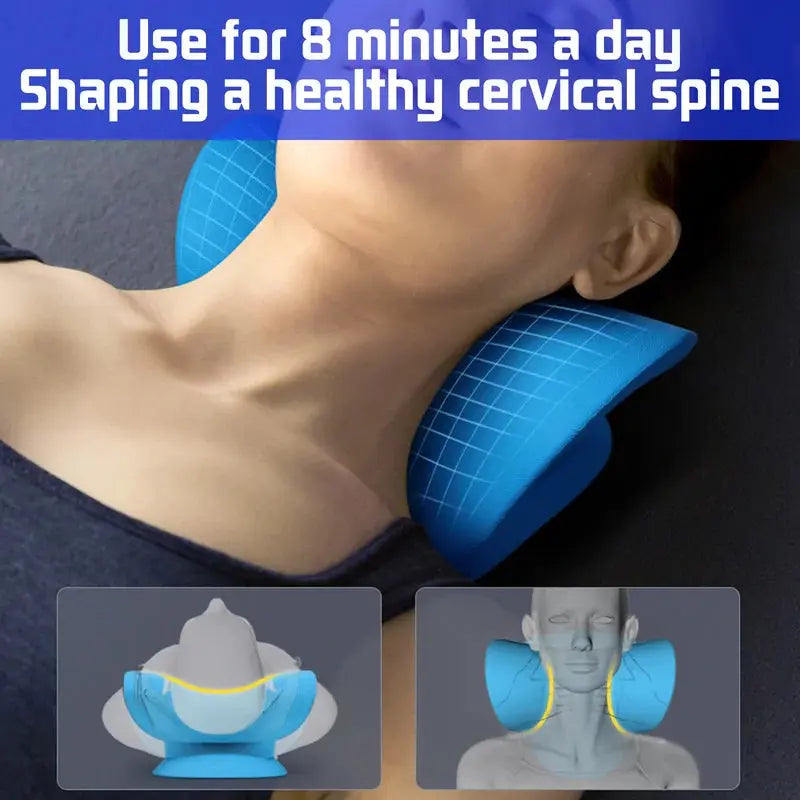 ConfortCervi - Oreiller de Traction Cervicale Ergonomique - Rynova