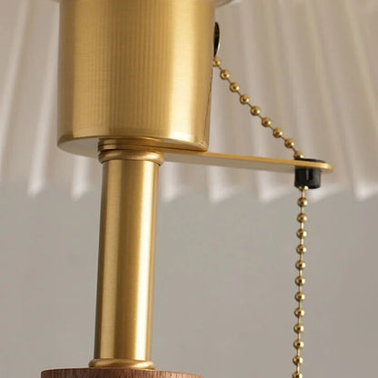ÉléganceBois – Lampe de Table en Bois Plissé - Rynova
