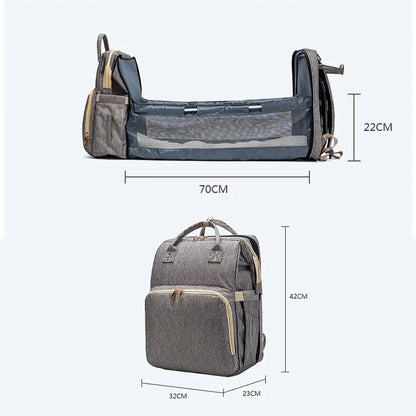BébéNid - Sac de Lit pour Bébé Convertible et Léger avec Matelas Portable - Rynova