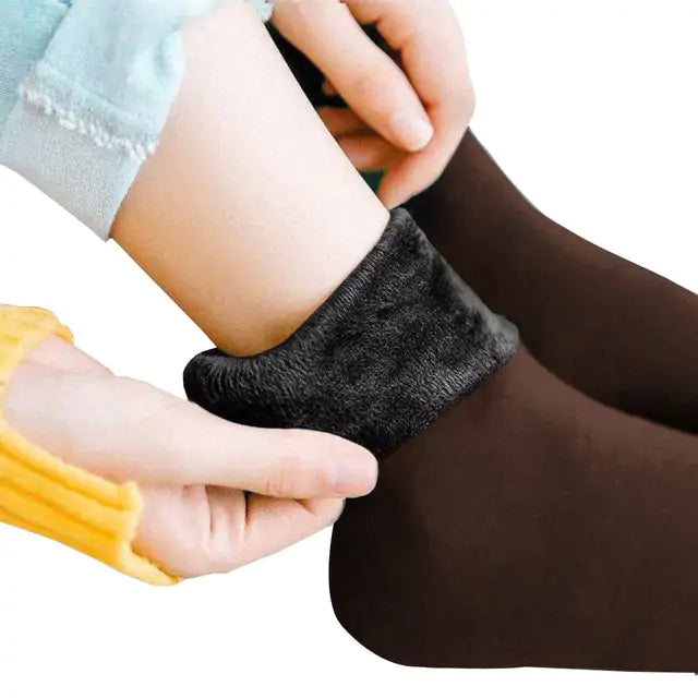 VeloursChaud - Chaussettes Thermiques de Luxe - Rynova