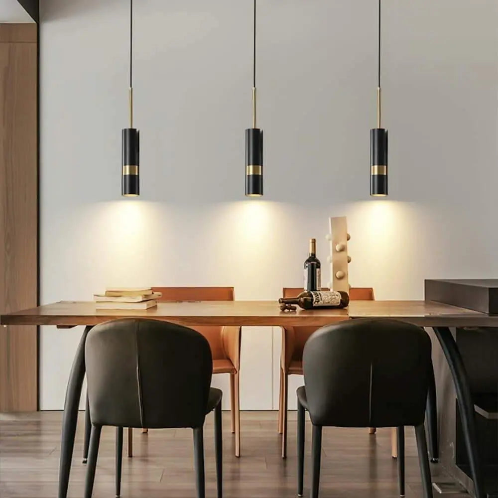 NordLumière - Lampe Suspendue LED Métallique au Design Nordic - Rynova