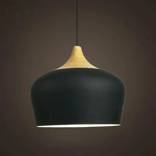 LumiBois - Suspension Métal et Bois aux Douces Teintes Pastel - Rynova