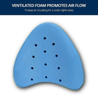 RelaxGenoux - Coussin Orthopédique à Mémoire de Forme avec Effet Rafraîchissant - Rynova