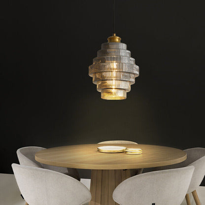 VerreLuxe – Lampe en verre et laiton élégante - Rynova