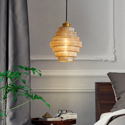 VerreLuxe – Lampe en verre et laiton élégante - Rynova