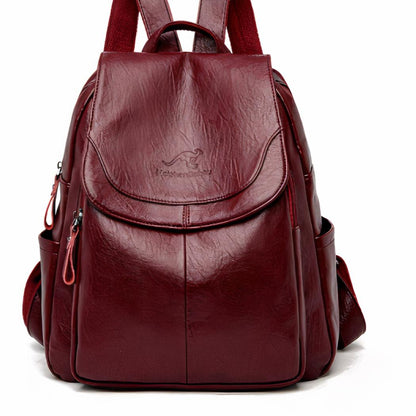LuxeVégan - Sac à dos femme élégant en cuir végan - Rynova