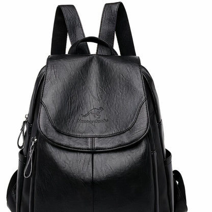LuxeVégan - Sac à dos femme élégant en cuir végan - Rynova
