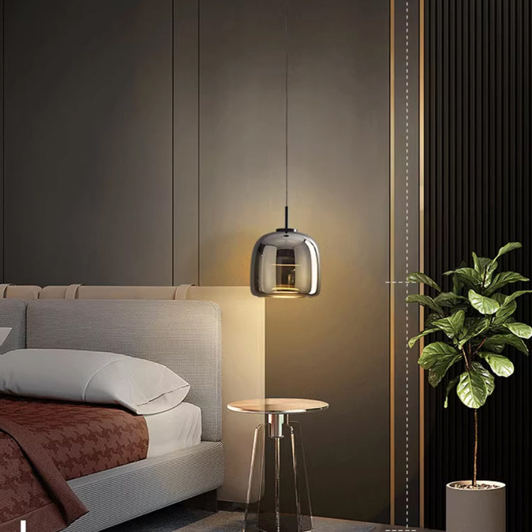 ÉclatNoir – Pendule Design en Verre Noir - Rynova