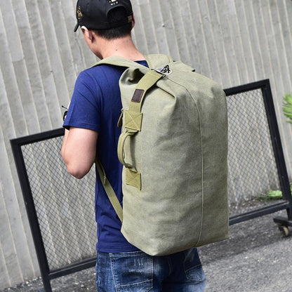 RandoTact – Sac à Dos Duffel en Toile Militaire Imperméable - Rynova