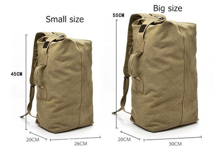 RandoTact – Sac à Dos Duffel en Toile Militaire Imperméable - Rynova