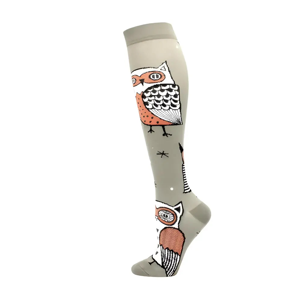 TravelEase - Chaussettes de Voyage Compressives Premium - Rynova