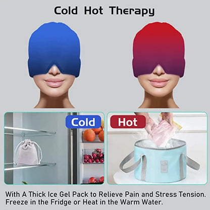 SoulagePro - Masque Compressif pour Soulagement des Migraines - Rynova