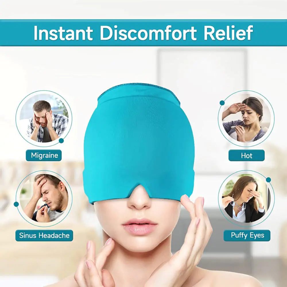 SoulagePro - Masque Compressif pour Soulagement des Migraines - Rynova