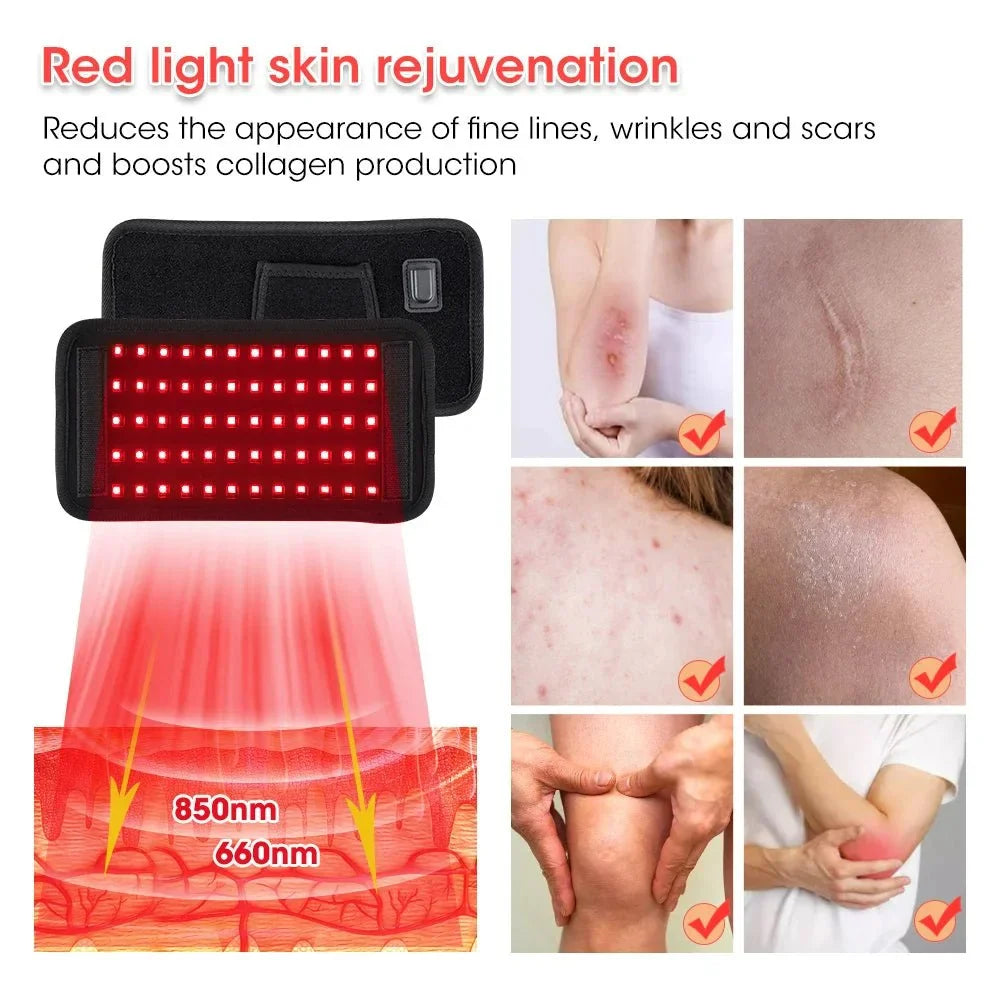 Luxora - Ceinture de thérapie par lumière LED rouge - Rynova