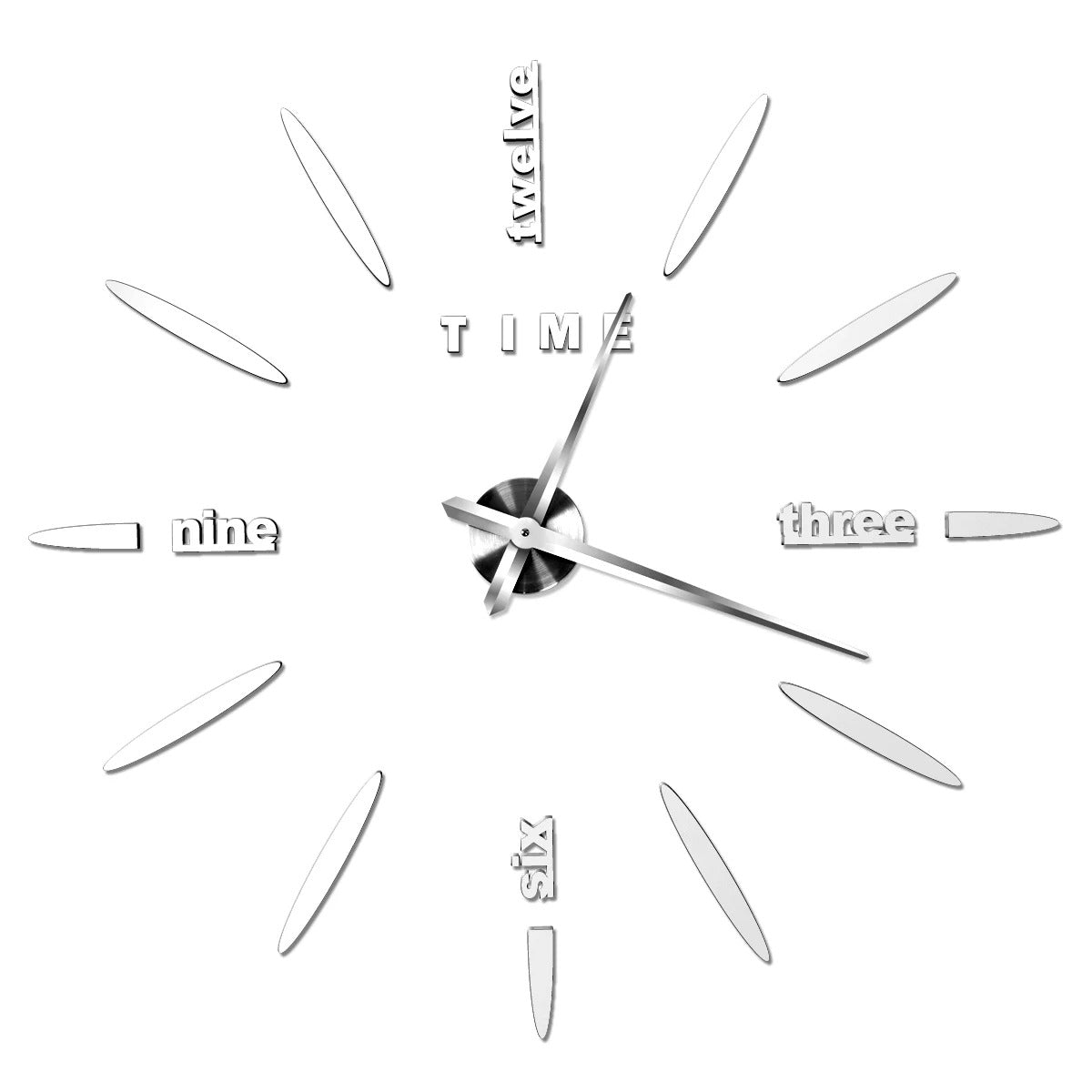 DecoHorloge – Grande Horloge Murale 3D pour Décoration Intérieure - Rynova