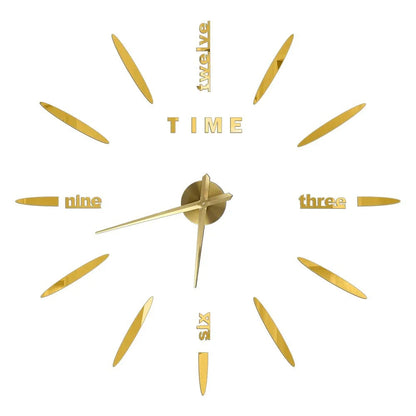 DecoHorloge – Grande Horloge Murale 3D pour Décoration Intérieure - Rynova
