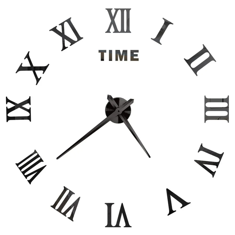 DecoHorloge – Grande Horloge Murale 3D pour Décoration Intérieure - Rynova