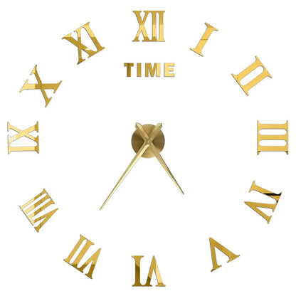 DecoHorloge – Grande Horloge Murale 3D pour Décoration Intérieure - Rynova