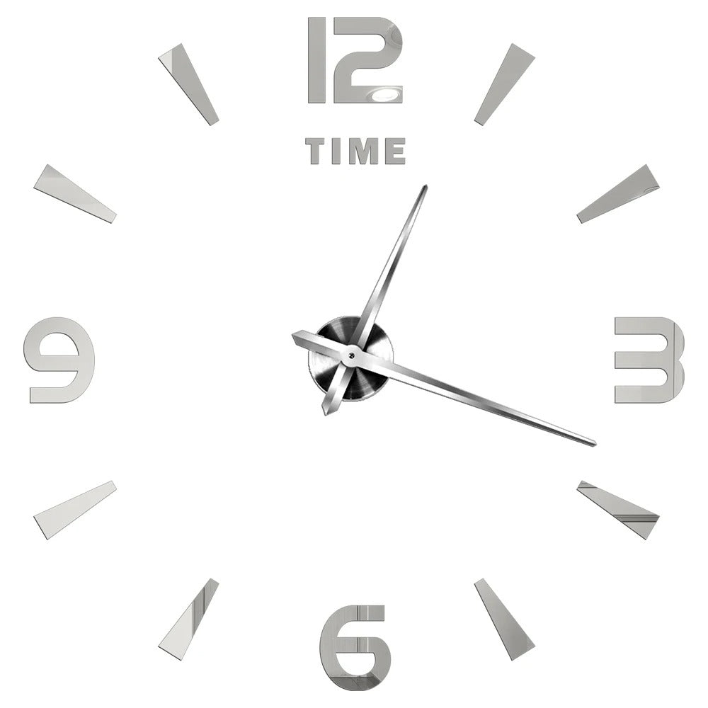 DecoHorloge – Grande Horloge Murale 3D pour Décoration Intérieure - Rynova