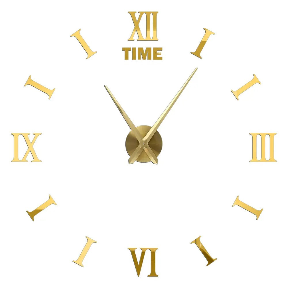 DecoHorloge – Grande Horloge Murale 3D pour Décoration Intérieure - Rynova