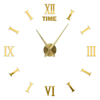 DecoHorloge – Grande Horloge Murale 3D pour Décoration Intérieure - Rynova