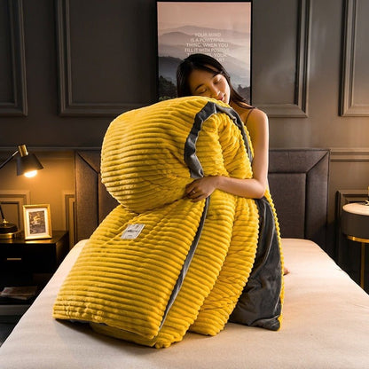 Élégance d'Hiver - Housse de couette douce et luxueuse pour l'hiver - Rynova