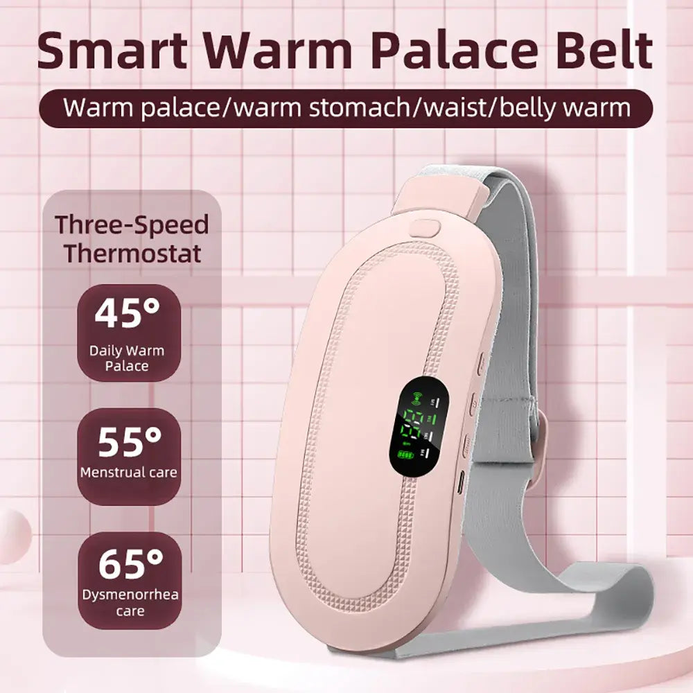 CalmiTherm - Coussin Chauffant Électrique et Masseur pour Soulager la Douleur Menstruelle - Rynova