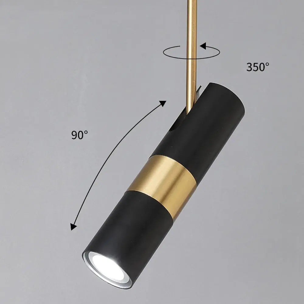 NordLumière - Lampe Suspendue LED Métallique au Design Nordic - Rynova