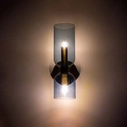 LumiVerre - Applique Murale à Double Tête en Verre - Rynova