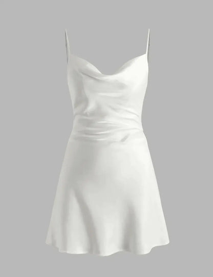 ÉléganceNocturne - Robe Cami en Satin - Rynova