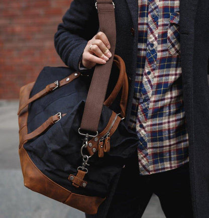 Sac de Voyage Waxé Héritage – Grand Sac Duffle pour Homme - Rynova