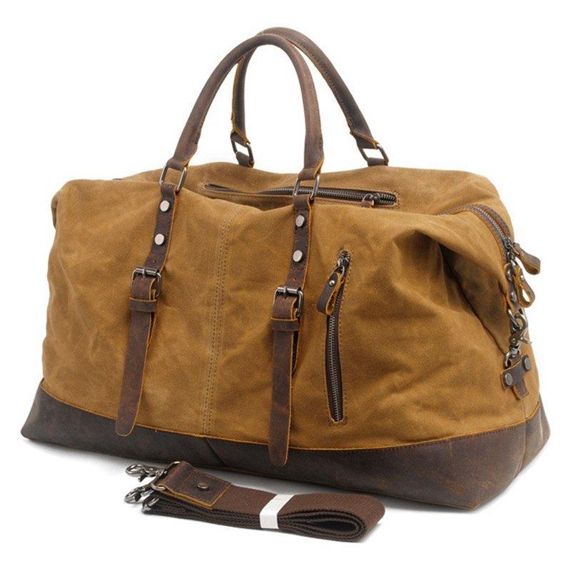 Sac de Voyage Waxé Héritage – Grand Sac Duffle pour Homme - Rynova