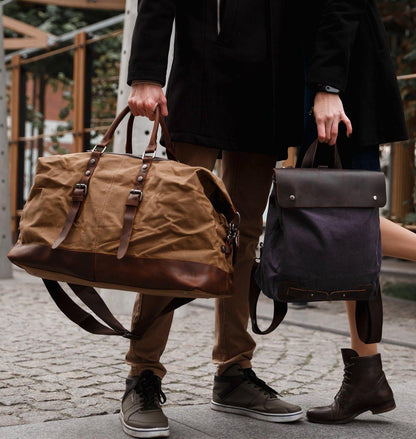 Sac de Voyage Waxé Héritage – Grand Sac Duffle pour Homme - Rynova