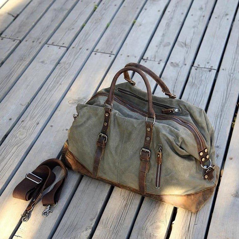 Sac de Voyage Waxé Héritage – Grand Sac Duffle pour Homme - Rynova