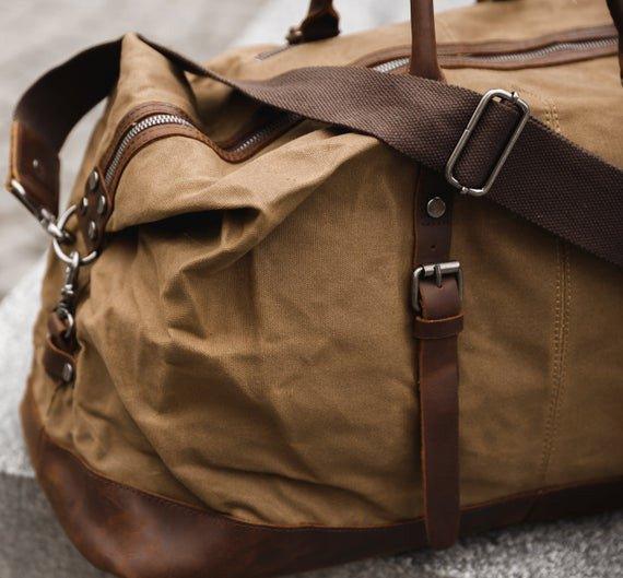 Sac de Voyage Waxé Héritage – Grand Sac Duffle pour Homme - Rynova