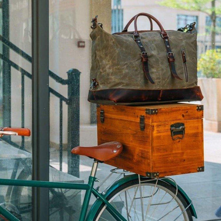 Sac de Voyage Waxé Héritage – Grand Sac Duffle pour Homme - Rynova