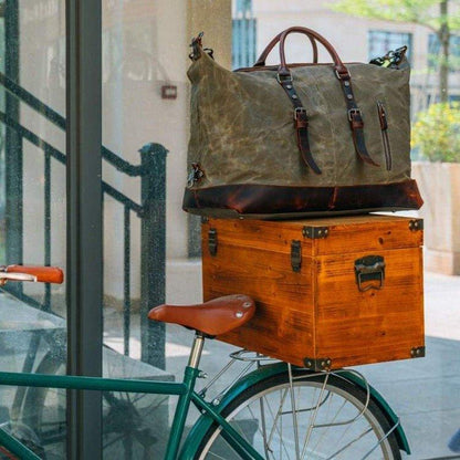 Sac de Voyage Waxé Héritage – Grand Sac Duffle pour Homme - Rynova